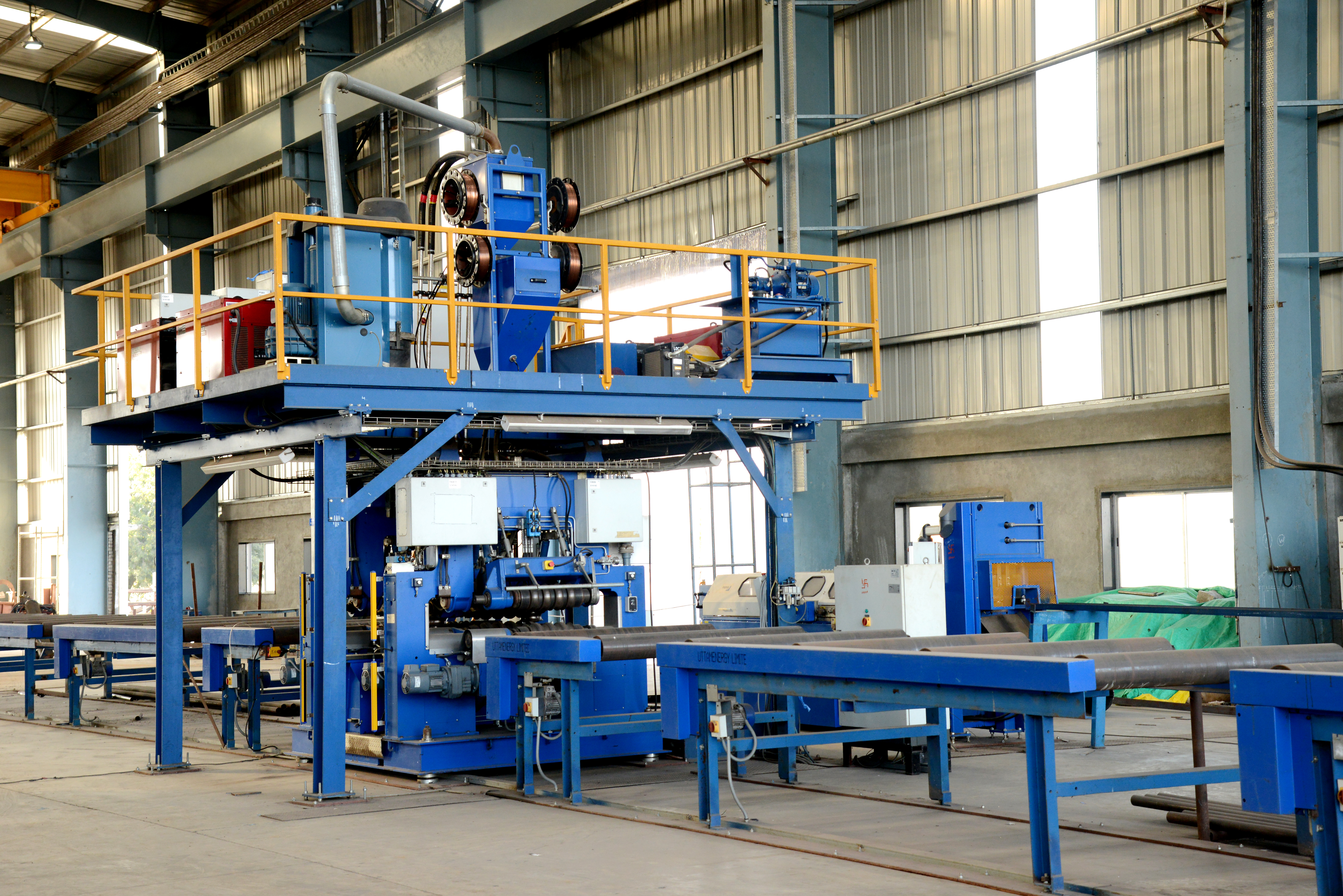 PEMA Automated Membrane Wall Welding Line
